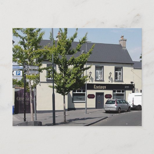 Ewings Bar, Haymarket, Carlow town, Ierland Briefkaart (Voorkant)