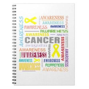 Ewings Sarcoma Awareness Collage Notitieboek