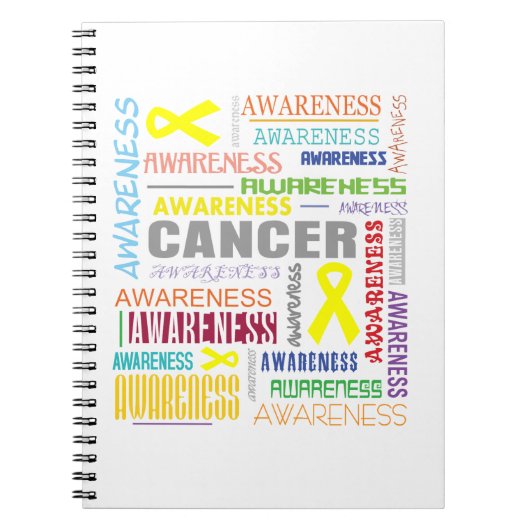 Ewings Sarcoma Awareness Collage Notitieboek (Voorkant)