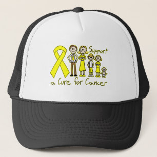 Ewings Sarcoma Family ondersteunt een kuur Trucker Pet
