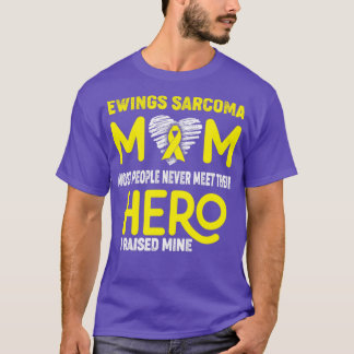 Ewings Sarcoma Mam Meest mensen ontmoeten hun man T-shirt