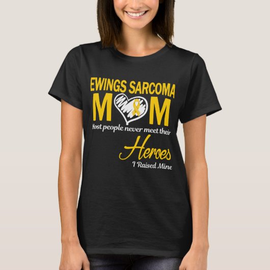 Ewings Sarcoom Moeder Ik Heb de Mijne Grootgebrach T-shirt (Voorkant)