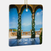 Ewn Photo Lake Como Italy Europe Reis Keramisch Ornament (Rechts)