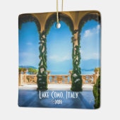 Ewn Photo Lake Como Italy Europe Reis Keramisch Ornament (Links)
