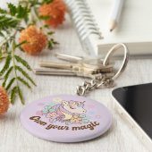 Ewn Your Magic Unicorn Sleutelhanger (Zijkant)