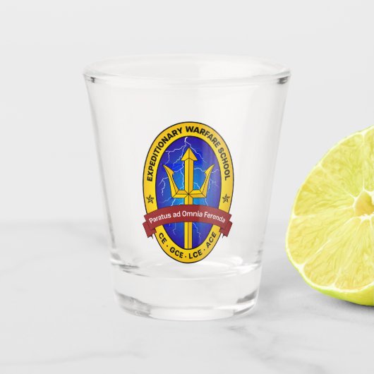 EWS Shot Glass Glas (Voorkant)