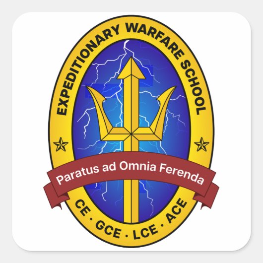 EWS-Stickers Vierkante Sticker (Voorkant)