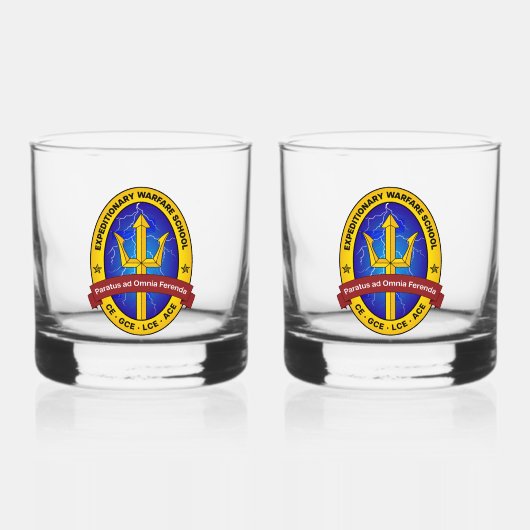 EWS Whiskey Glas (Voorkant)