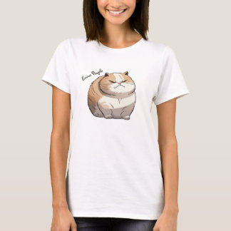 Eww mensen Schattige Cat T-shirt