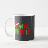 Eww People Santa Hat Funny Christmas Mens Womens K Koffiemok (Links)