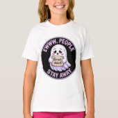 Ewww Mensen Blijf Weg Sticker - Grappige Introvert T-shirt (Voorkant)