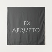 Ex abrupte wandkleed (Voorkant)