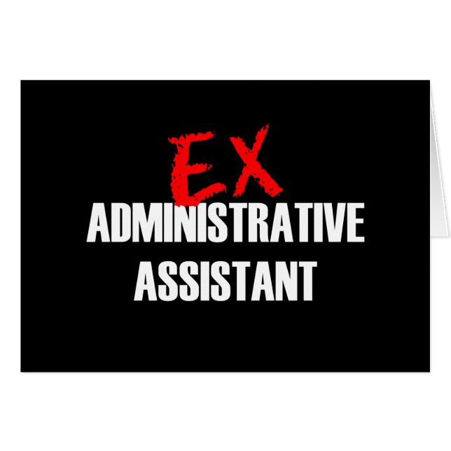 EX ADMIN ASST (Voorkant Horizontaal)