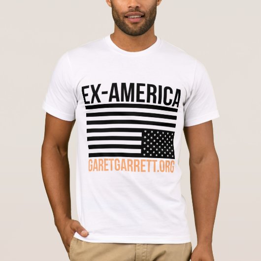 Ex-Amerika omgekeerd 2 T-shirt (Voorkant)
