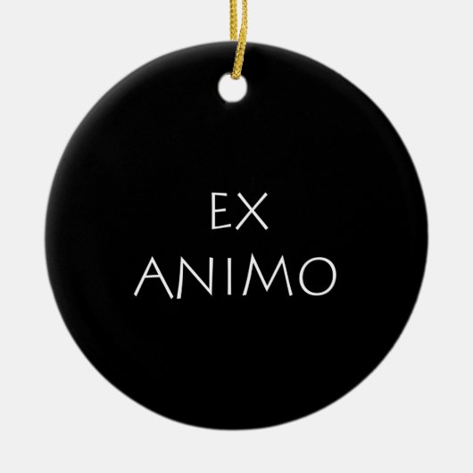 Ex animo keramisch ornament (Voorkant)