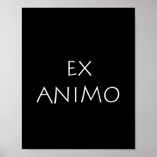Ex animo poster (Voorkant)