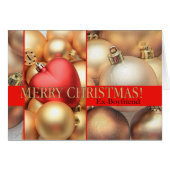 Ex-Boyvriend Merry-kerstkaart (Voorkant Horizontaal)