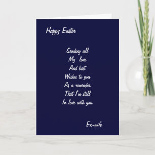 Ex-echtgenote e-mailkaarten feestdagen kaart