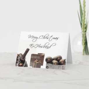 Ex-Husband Merry Kerstmis Feestdagen Kaart