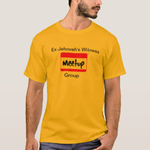 Ex-JW-T-shirt voor de werkgroep T-shirt