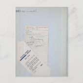 Ex Library Checkout Kaart voor lezers en boekoverz (Voorkant)