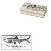 Ex Libris - ansjovis Rubberstempel (Gestempeld)