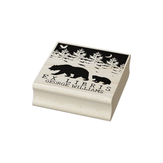 Ex Libris, Beer Boek Rubberstempel (Stempel)