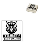 Ex Libris - Bewaker van de Boeken Rubberstempel (Gestempeld)