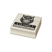 Ex Libris - Bewaker van de Boeken Rubberstempel (Stempel)