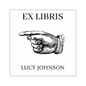 EX LIBRIS Boekenlegger Stempel | Gepersonaliseerd (Afrduk)