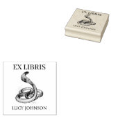 EX LIBRIS Boeklegpaginastempel | Gepersonaliseerd Rubberstempel (Gestempeld)