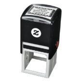 Ex Libris Boekplaat  Boek en Veer Naam Zelfinktende Stempel (Product)