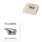 EX LIBRIS Boekplaat Stempel | Gepersonaliseerd (Gestempeld)