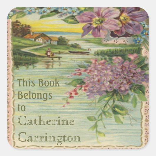 Ex Libris Boekplaat Stickers (Voorkant)