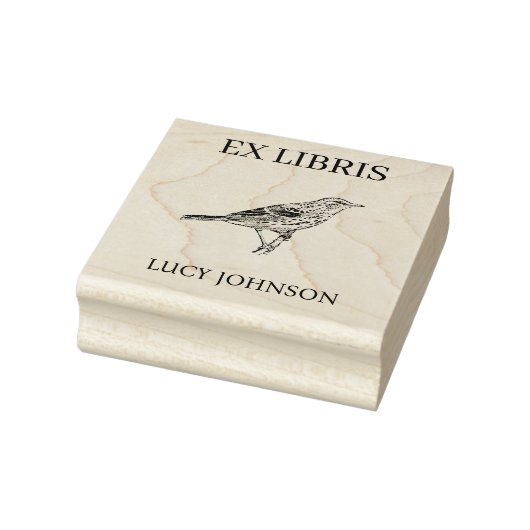 EX LIBRIS Boekplat | Gepersonaliseerd Bibliotheekb Rubberstempel (Stempel)