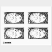 Ex Libris Boekplaten Rechthoekige Sticker (Vel)