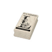 EX libris Book bookplate bookplate monogram L Rubberstempel (Stempel)