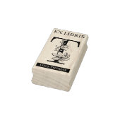 EX libris Book bookplate bookplate monogram T Rubberstempel (Stempel)