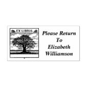 EX LIBRIS Book Bord Custom Reading Library Stamp Zelfinktende Stempel (Design)