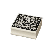 Ex Libris Bookplaat Rubber Stempel (Stempel)