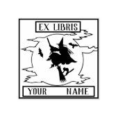 Ex Libris Bookplaat Rubberstempel (Afrduk)