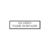 Ex Libris Bookplaat Zelfinktende Stempel (Design)
