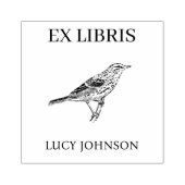 EX LIBRIS Bookplate | Personalized Library Book  Rubberstempel (Afrduk)