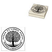 Ex Libris - Boom Rubberstempel (Gestempeld)