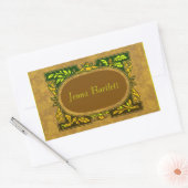 Ex Libris Cartouche Sticker (Envelop)