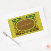 Ex Libris Cartouche Sticker (Envelop)