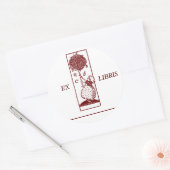 EX LIBRIS Child & Alphabet Tree Bookplate Sticker (Envelop)