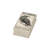 Ex Libris - Crow Rubberstempel (Stempel)