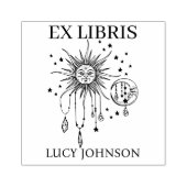 EX libris exlibris Book bibliotheekboekenboekkente Rubberstempel (Afrduk)