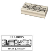 EX libris exlibris Book Book Book bookplate biblio Rubberstempel (Gestempeld)